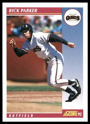 1992 Score #601 Rick Parker