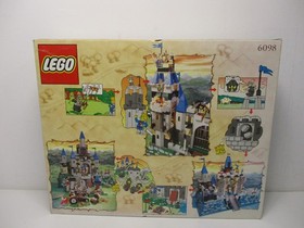 (AH 3) LEGO 6098 King Leo's Castle KNIGHT'S CASTLE with original box and...