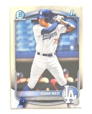 2025 Bowman Draft #BDC-6 Aidan West 1st (DODGERS) !