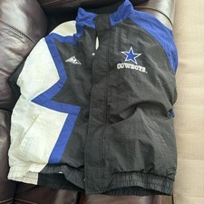 Vintage Apex One Dallas Cowboys NFL Pro Line Jacket Size XL