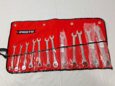 Proto 12 Piece Metric Combination Wrench Set 8 To 19 Mm Jscrmt-12s Proto 12 Piece Metric Combination Wrench Set 8 To 19 Mm Jscrmt-12s