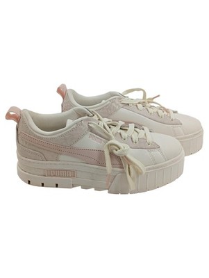 Puma Damen Mayze Sneaker Sportschuhe Weiß Gr. 38.5 Freizeit Plateau