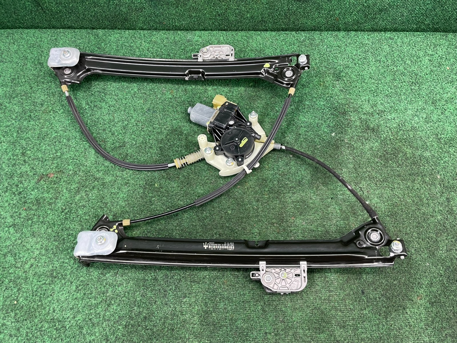 🛑 2014-2017 Maserati Ghibli Front Right Side Door Window Regulator Motor OEM