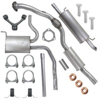 VorschalldäMpfer Mitteltopf Endtopf Auspuff FüR VW Passat B5 1.6 (96-00) Polmo