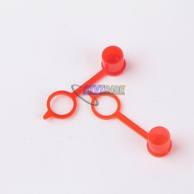 NEW Dust Caps for Grease Zerk Nipple Fitting 25 Pieces Red M8 *cc