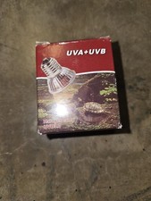 Reptile UVA UVB Halogen Basking Lamp 50W UVB 3.0