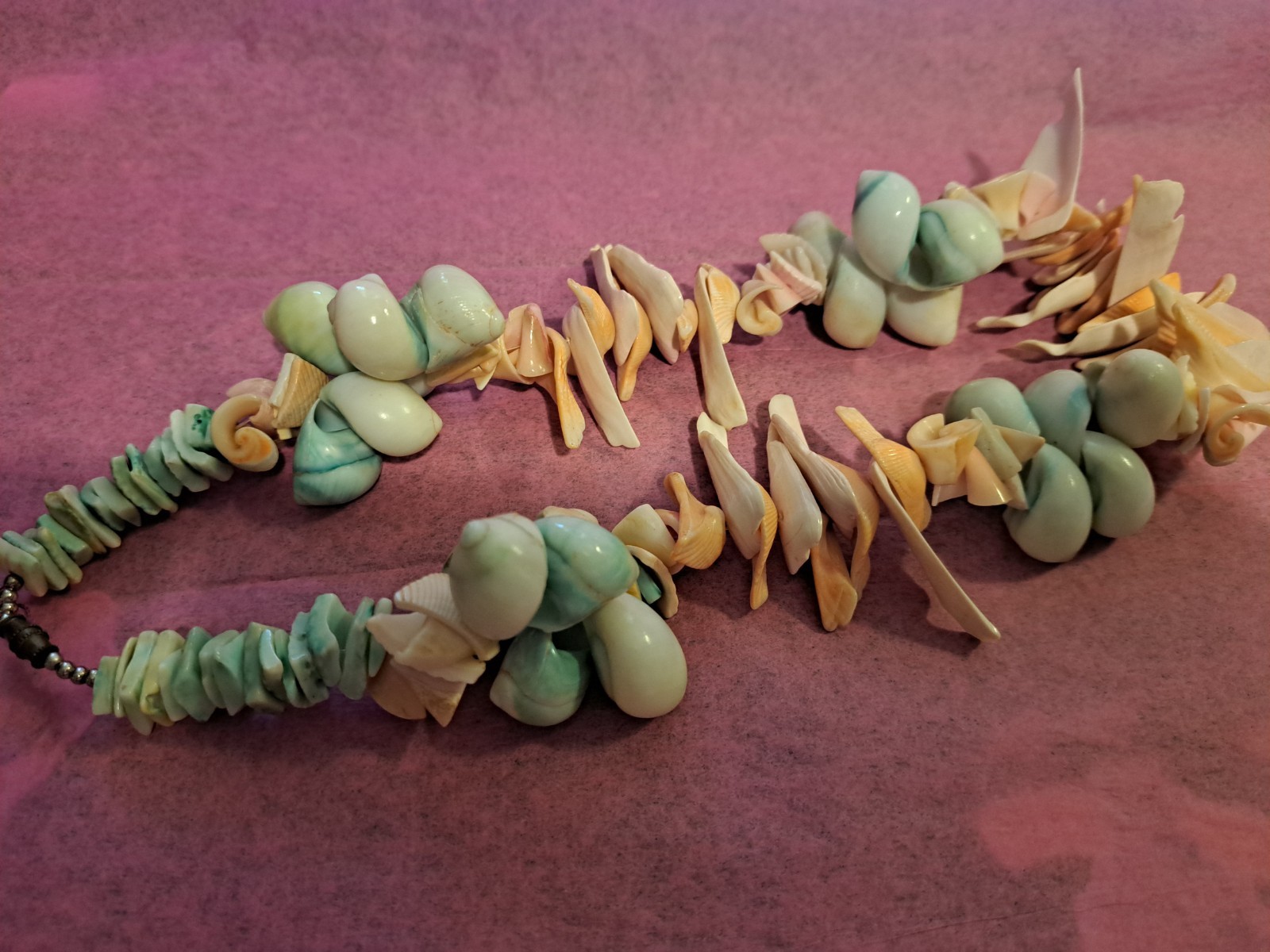 Dramatic Vintage Sea Shell Collection Statement N… - image 4