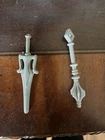MOTU, He-Man Weapons Power Sword Half USA And Mace Vintage 1980’s