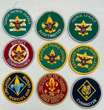 Vintage Boy Scouts Patches Patrol Leader, Sco...
