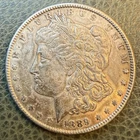 1889 Morgan Silver Dollar Coin XF