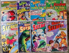 House Of Secrets 8-book Set Dc Comics 1960s Silver Age Comic Book Lot