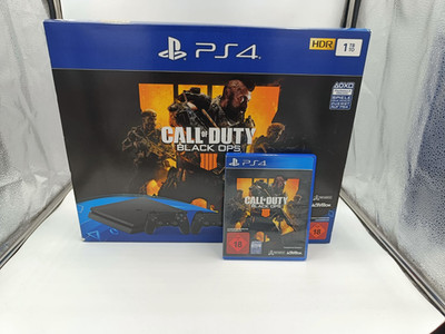 Sony Playstation 4 mit 2x Controller - PS4 Slim 1TB Modern Warfare in OVP