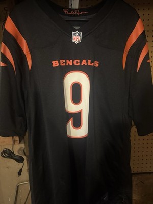 Nike Cincinnati Bengals Joe Burrow Men's Game Jersey - Black, Size XL