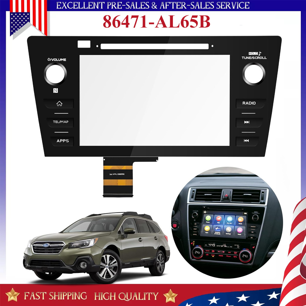 For 2018 2019 Subaru Legacy Outback Radio Replacement Touch-screen Digitizer