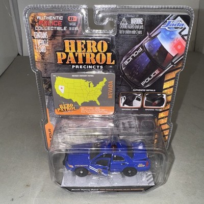 Jada Toys 14016 Ford Mustang 1:64 Police Car - White for sale