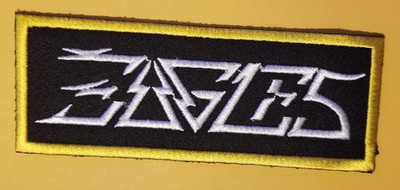 Eagles  American rock band gold/yellow Embroidered Patch approx 1.5 x 4.5''