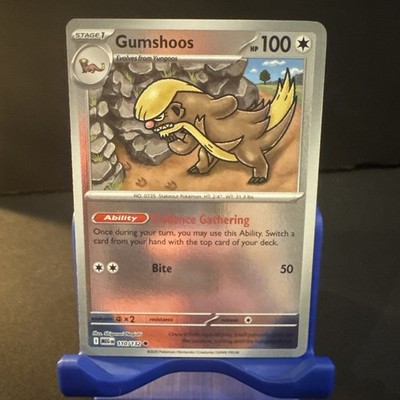 Gumshoos 110/132 Uncommon Reverse Holo - Pokemon TCG Mega Evolution - NM