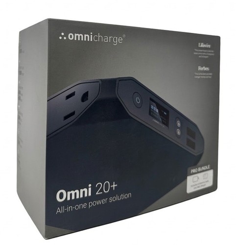 Omnicharge Omni Power 20+ Bundle Protective Case+Fast Charger+USB C Cable
