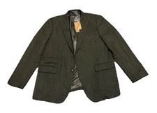 Pj Paul Jones Blazer Men XL Herringbone Tweed Wool Blend Sport Coat 2 Button NWT