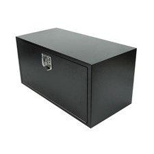 36 In. X 18 In. X 18 In. Black Iron Underbody Truck Storage Tool Box Wlock Key 36 In. X 18 In. X 18 In. Black Iron Underbody Truck Storage Tool Box Wlock Key