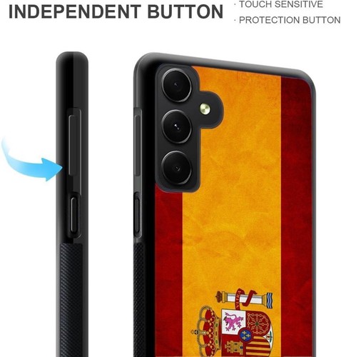 Lightweight Cover Country Spanish Flags For Samsung A15 A16 S23 S24 S25 Ultra FE - 第 13/25 張圖片