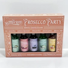 The Midtown Room Holiday Tropical Cocktail Mixes set of 5-11.5fl Oz