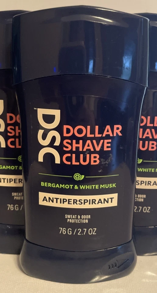 6 DSC Dollar Shave Club Bergamot & White Musk Antiperspirant 2.7 oz exp 12/2025 - Image 2 of 4