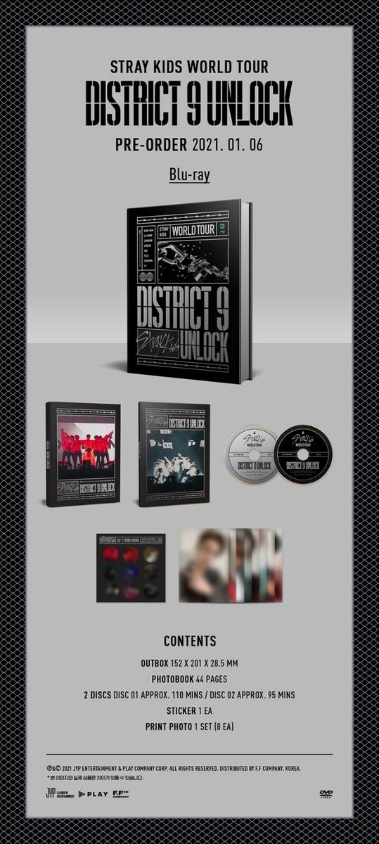 StrayKids スキズ District 9 Unlock Blu-ray