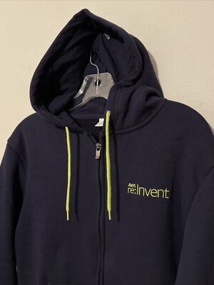 Amazon Sudadera Larga Mujer Cremallera Amazon AWS Re:Invent Full