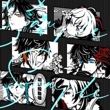 Keychain Genshin Impact Acrylic Collector's Edition Laser Keyring HD Key Ring