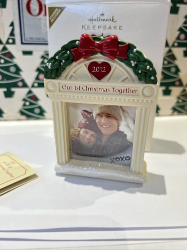 Our 1st Christmas Together 2012 Hallmark Keepsake Ornament New In Box - Picture 10 of 12