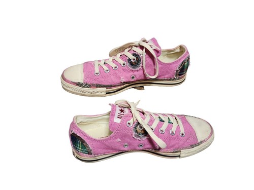Converse Chuck Taylor All Star Lo Top Patchwork 102090F Women's Sz 9 - Picture 3 of 12
