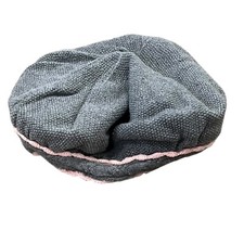 Janie and Jack Parisian Poodle Gray Knit Hat Size 4T-5T
