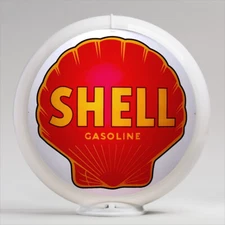 Shell Gasoline (Red) 13.5" Gas Pump Globe (G445)