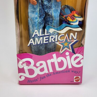Barbie♡ vintage *限定品 90s Barbie 9423 MIB 1990 Reebok All American Doll – Sell4Value