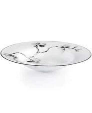 Michael Aram Dinnerware, Black Orchid Rim Soup Bowl
