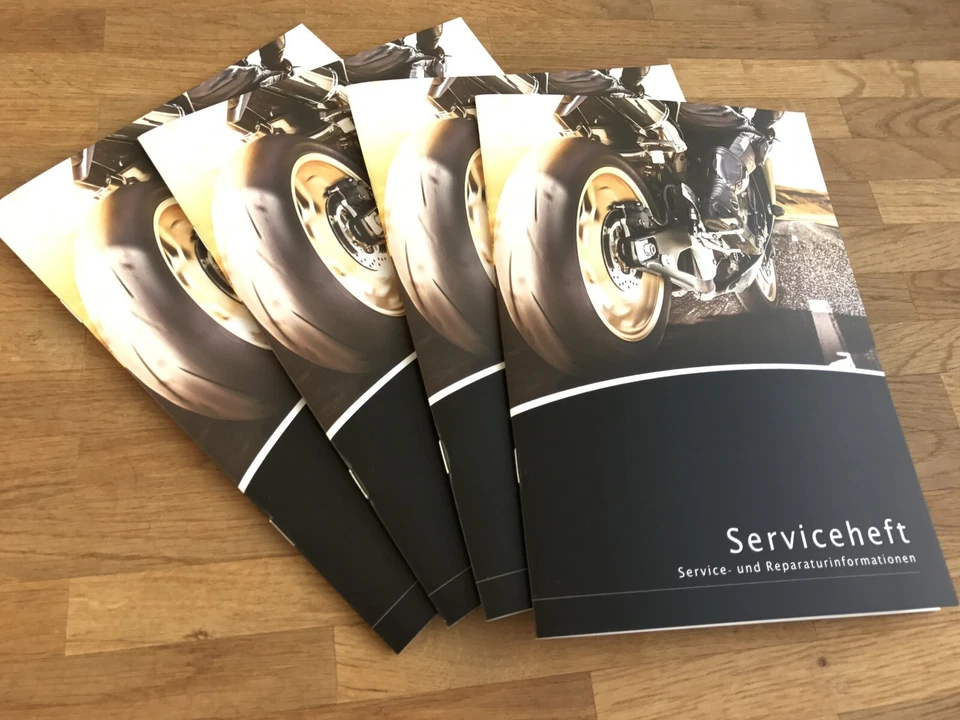 Cuaderno de servicio de moto / chequera ✓ Adecuado para TODOS los fabricantes y modelos - Imagen 3 de 4