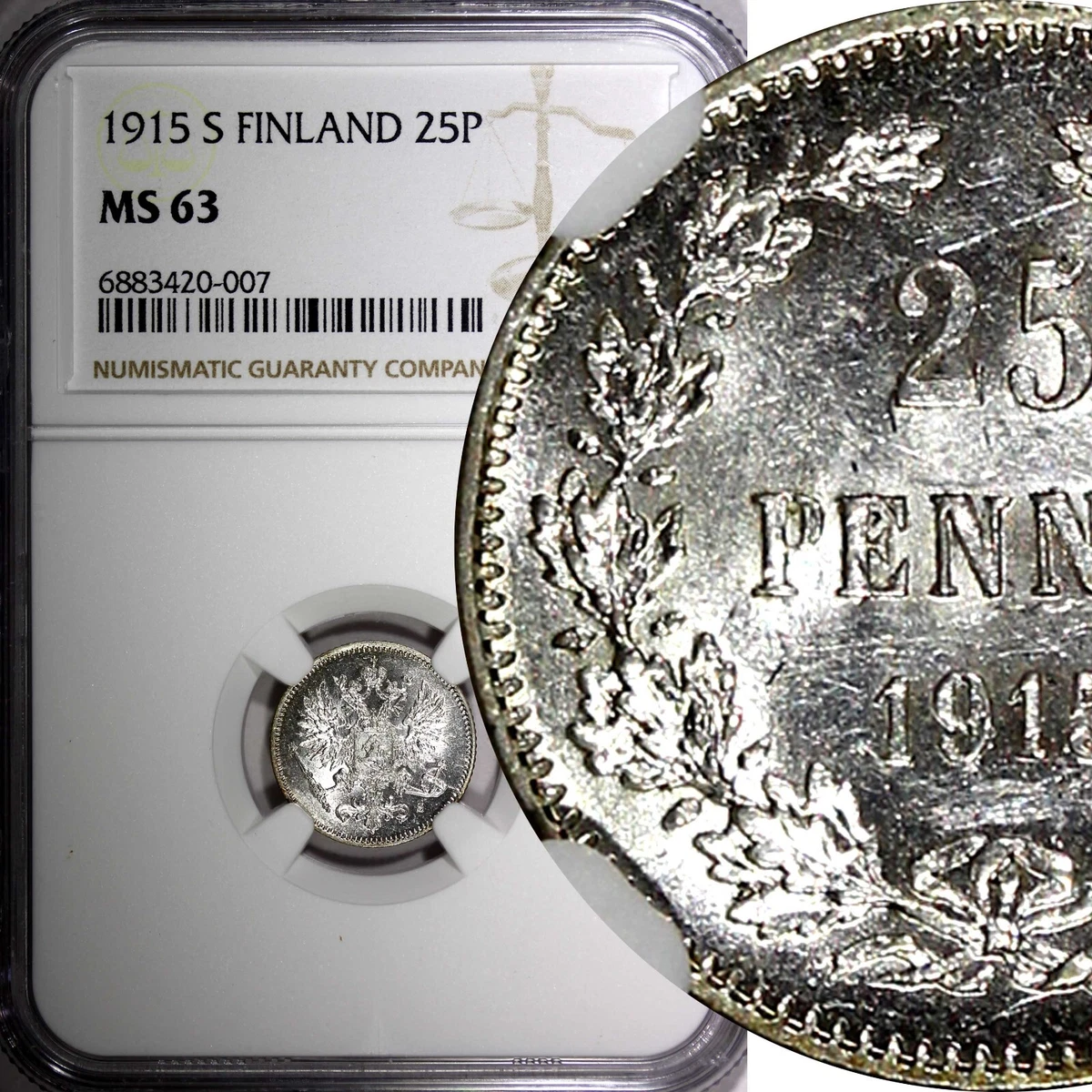 NGC 1915 Year Finland Coins for sale | eBay