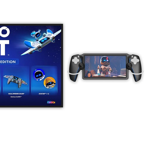 Handheld Wall Mounted Bracket Game Console Storage Holder Set for PS Portal PS5 - Picture 9 of 10