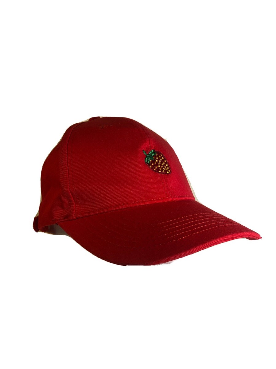 Grey Goose Essences Strapback Adjustable Red Strawberry Hat | eBay
