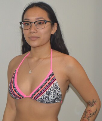 Coco Rave Triangle String Bikini Top size XS 30/32C Cup