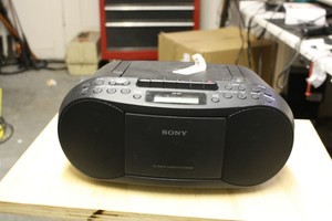 SONY PERSONAL AUDIO SYSTEM CFD-S70 CD CASSETTE FM/AM BOOMBOX OPEN BOX | eBay