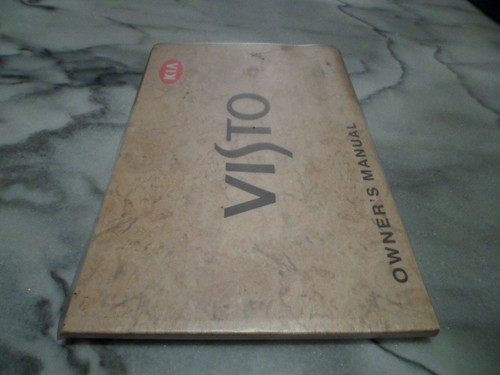 2000 Kia Visto Owners Manual - Bild 3 von 5