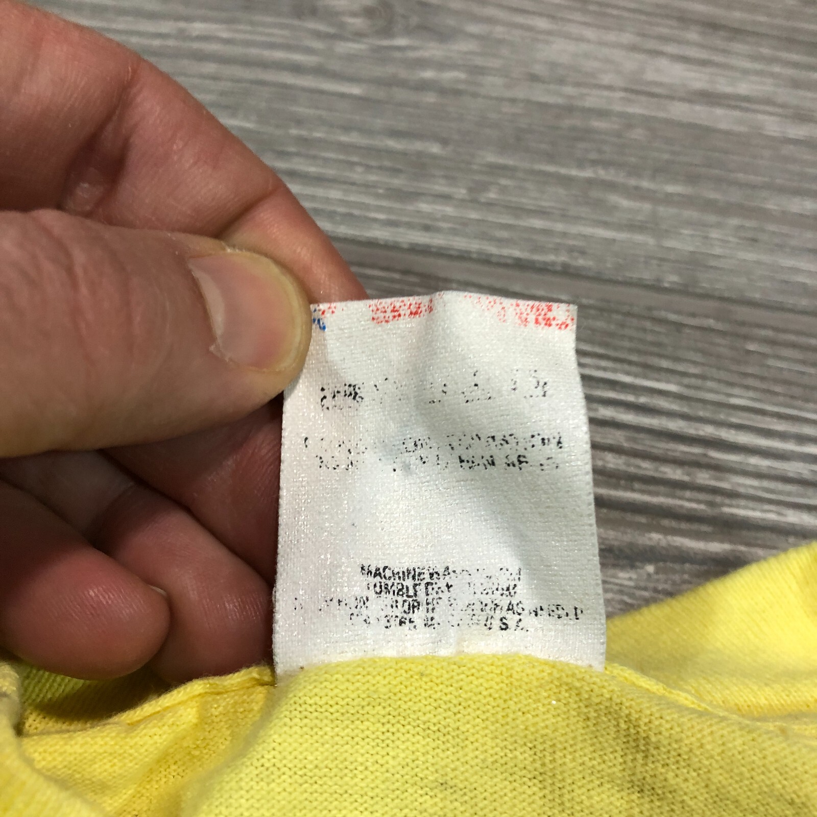 Flint Olympian Games Shirt Mens L Yellow Vintage 80s Michigan Canusa USA 5030