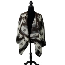 Stetson Women's Sz Medium Wool Blend Open Front Jacket