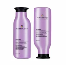 Pureology Hydrate Shampoo and Conditioner Duo Set 9 OZ EACH NEW BOTTLE DESIGN