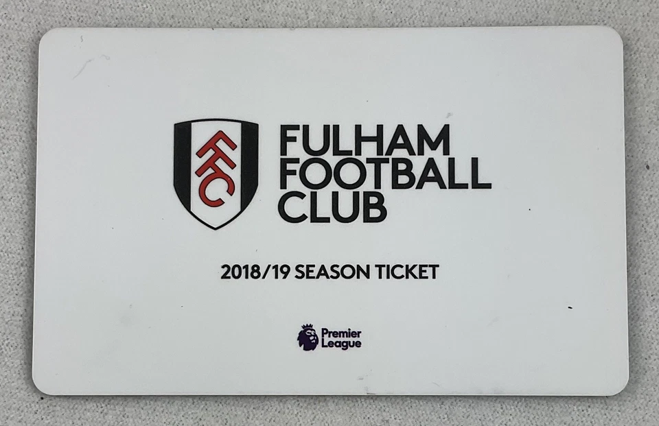 EFB 2018-2019年富勒姆足球俱乐部季票(足球)小册子 — 第 3/4 张图片