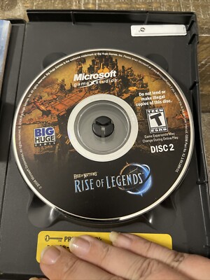 Rise Of Nations Rise Of Legends PC CD Rom Game | eBay