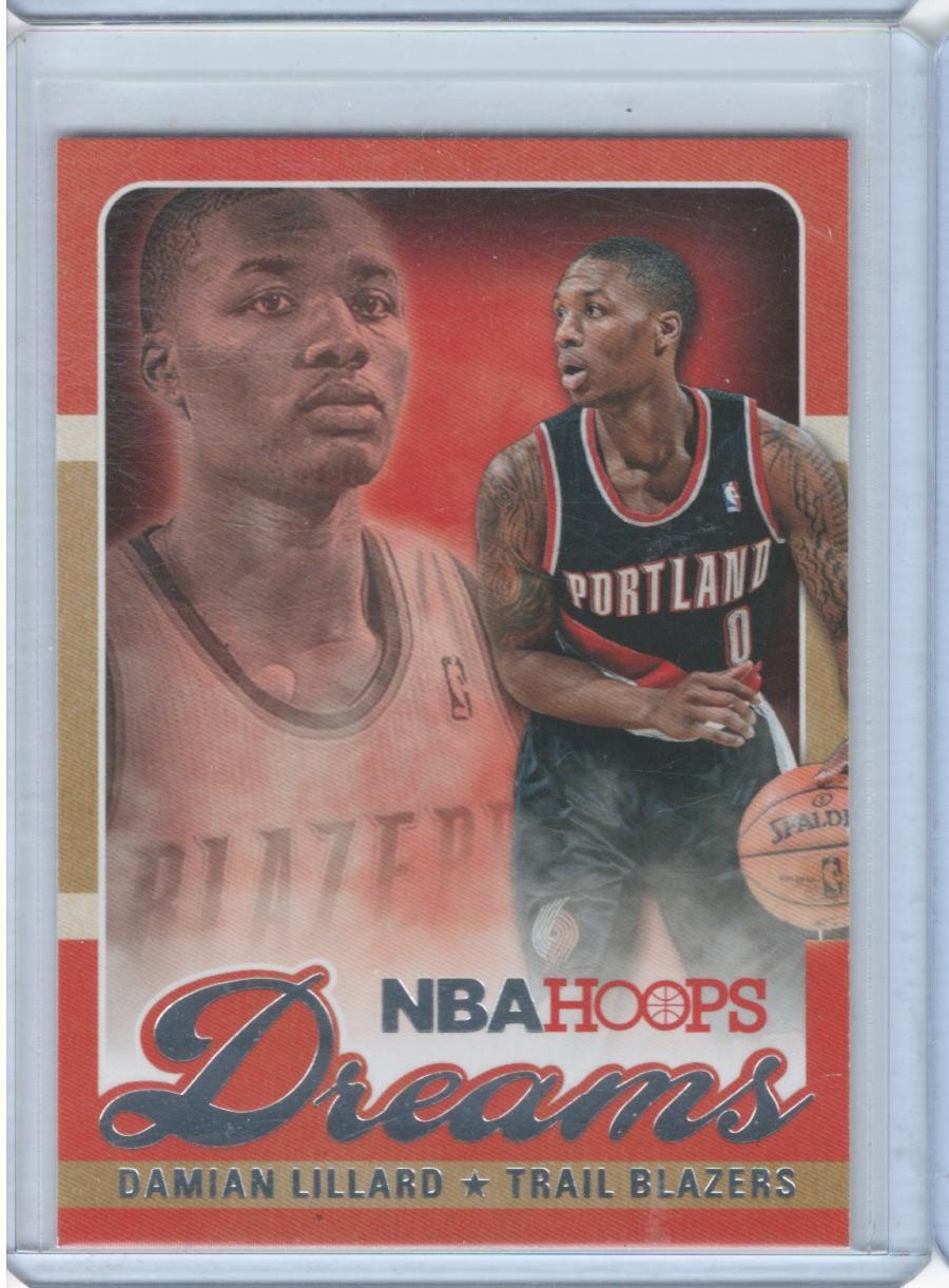 Damian Lillard 2013-14 Hoops #23 Dreams Portland Trail Blazers