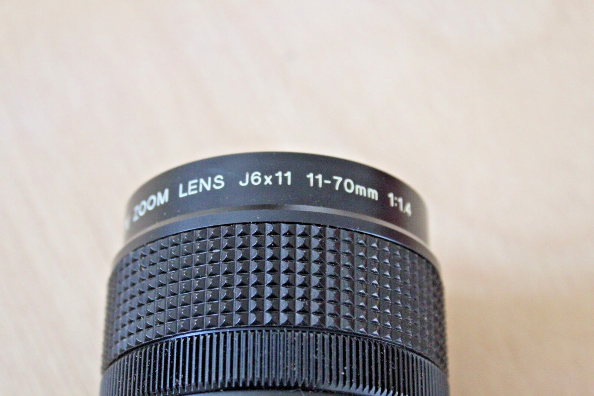 ★極上★Canon TV J6x11 11-70mm F1.4 Cマウント Sony-Canon Tv Zoom J6x11 11-70mm 1:1.4 Macro Industrial Camera